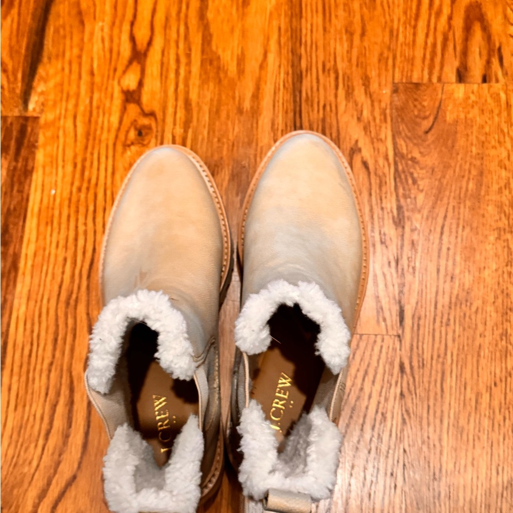J.Crew Shearling Lined Ankle Boots